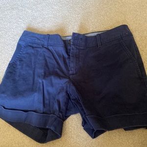 Blue shorts